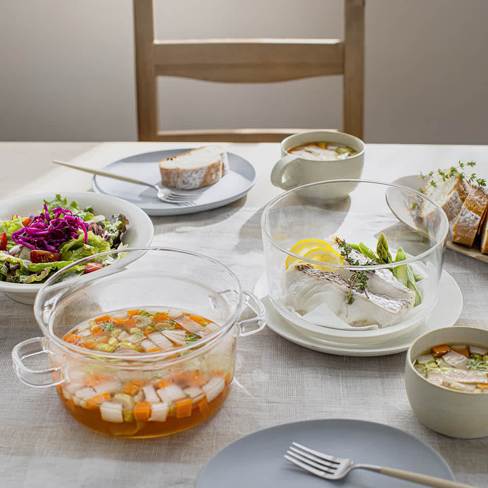 HARIO�@�K���X�̂����������i�d�q�����W��p�j �����킲�Ɨ������H��̎���ɂȂ�̂��A�������ϔM�K���X�������炱���B