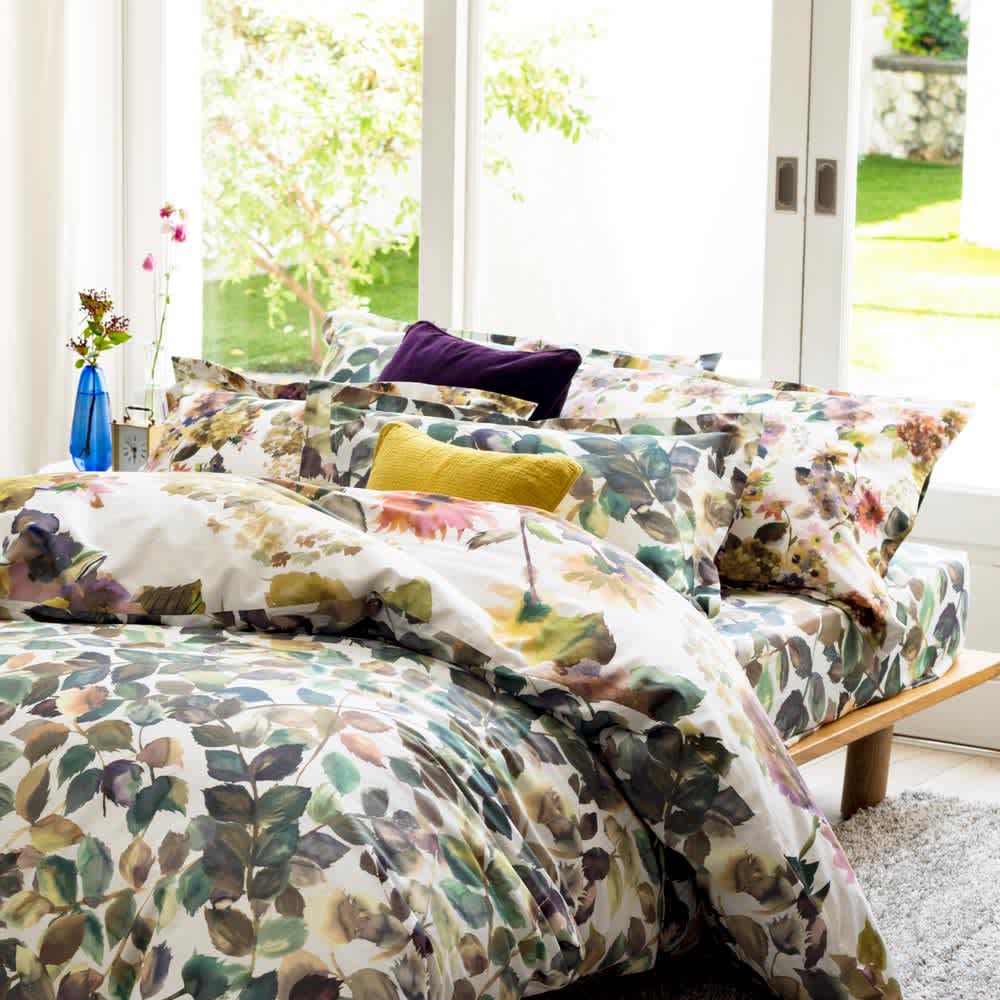 DESIGNERS GUILD�@�J�o�[�����O�q�p���X�t�����[�r�@�{�b�N�X�V�[�c �F�N�₩�Ȑ��ʕ��̃v�����g�ł��B�����͂��̓{�b�N�X�V�[�c�ł��B