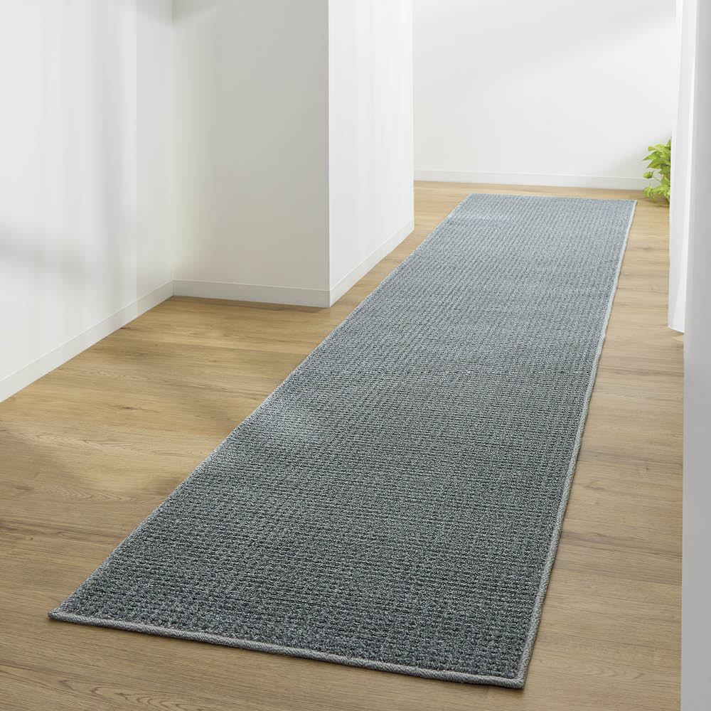 ���L�E�R�ۃt�@�u���[�Y�J�[�y�b�g�@�L���~���^�C�v �i�E�j�_�[�N�O���[70�~340cm�@�L�����X�b�L�������E���K�ɁB���n�Ȃ�ł͂̃��_���ȘȂ܂�