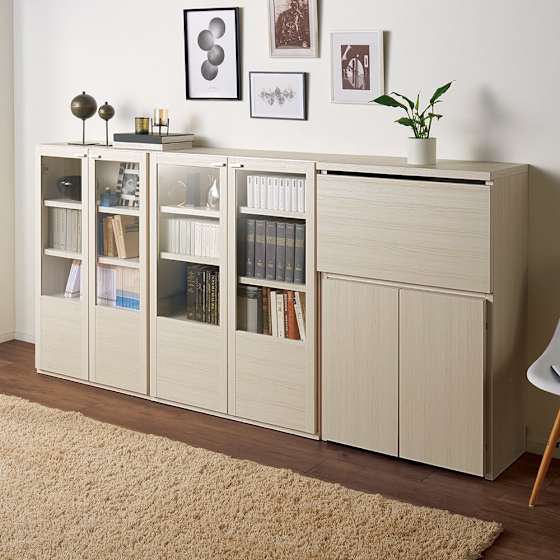 �ᕝ60cm��K���X���̖{�I �P�i ���s39cm ����114cm �i�d�����̂��邪������{�I�V���[�Y�j