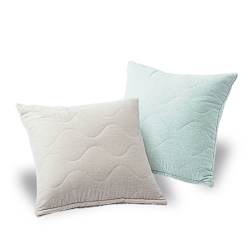 洗える綿麻混クッション(キルトカバー+中材)