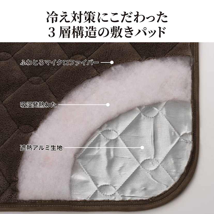 �y�f�B�m�X����̔��zELLE HOME�@�q�[�g���[�v�iR�j�n�C�p�[�@�����Ȋ|���{�~���Z�b�g�@�V���O�� ���M�~���p�b�h���������̑w�\���B�z�c�ɓ������u�Ԃ́u�q���b�v��h���Ŕw���⍘��g�����B�@���摜�́A���n�^�C�v�̃u���E���ł��B