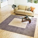 �s�^�v���X�iR�j�^�C���}�b�g ��60�~60cm�i���F2���g�j �i�ʐ^�́A(�A)�x�[�W��4���� (�C)�u���E��12�����g�p�j  ���ʂŕ\�������V���v���ȃX�N�G�A���̃}�b�g���A�I�V�����ȃ��r���O���O�ɁB