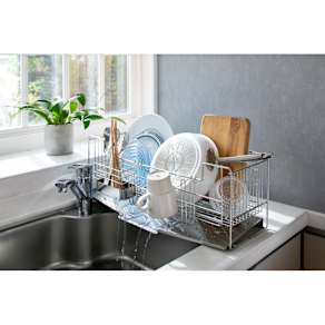 ���s58cm�̃V���N�ɓn���鐅�؂�i�X�����[�^�j�I�ׂ�g���[ �ʐ^