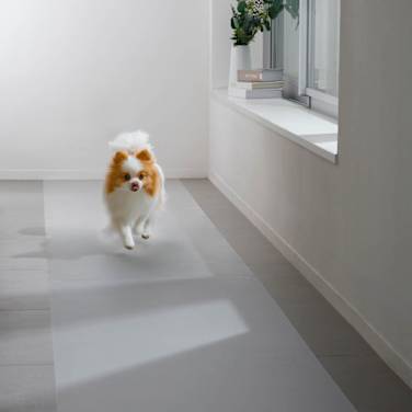 【ディノス限定販売】クラレプラスチックス　透明保護マット　60×240cm