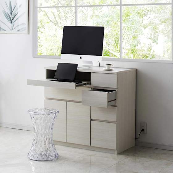 �e�����[�N�ɂ��œK �k���X�^�C�����r���O���[�V���[�Y PC�L���r�l�b�g ��90cm
