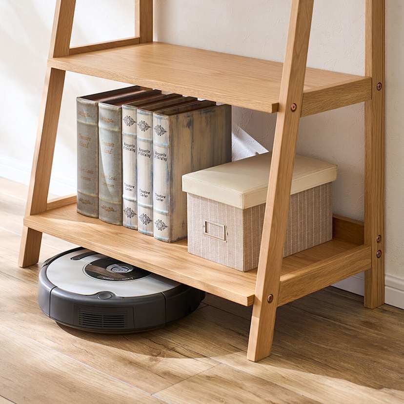 �V�R�؃R���p�N�g���r���O�f�X�N�V���[�Y �V�F���t �n�C�^�C�v ��70cm���s40cm����170cm �r���̓��{�b�g�|���@�����g�p���������鍂���݌v�B����������ۂĂ܂��B ���ʐ^�́i�A�j�I�[�N�ł��B
