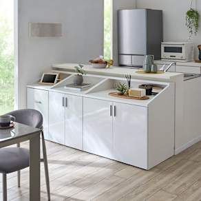 �����J�E���^�[�V�ɂ�����������܂� ��^���[���Ή��̃J�E���^�[�����[�� �n�Ȃ����^�C�v ���s60cm����85cm �ʐ^